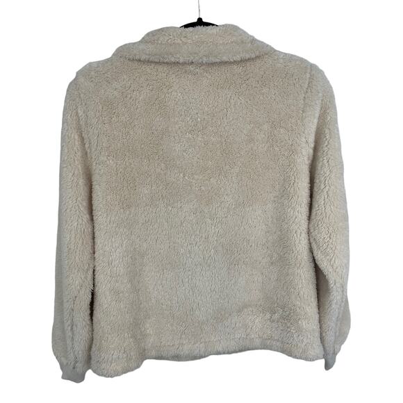 J. Crew Sherpa Jacket Cream XS - Picture 5 of 5